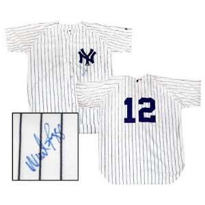  Yankees Autographed Pinstripe Jersey 