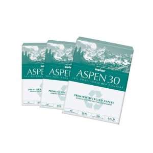  Aspen 30% Recycled Paper, 2500 Sheets/Case 8 1/2 x 11 
