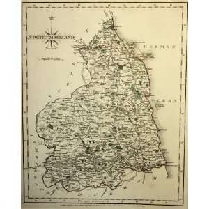  Cary map of Northumberland (1787)