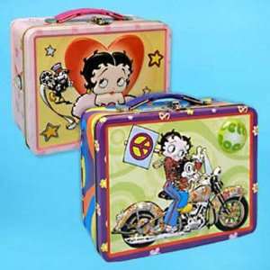  Betty Boop Tin Lunch Box Square (25386) 
