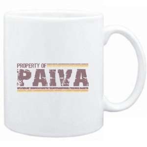  Mug White  Property of Paiva   Vintage  Female Names 