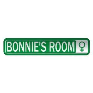   BONNIE S ROOM  STREET SIGN NAME