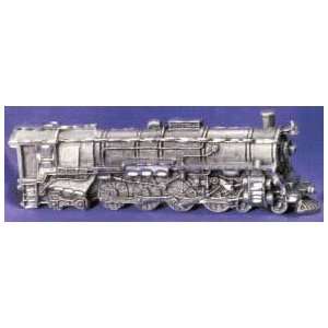   Diamond Cut Large, Late Model Steam Engine Sculpture