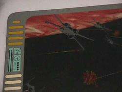 Star War View Screen Resin on Fiberglass Painting  