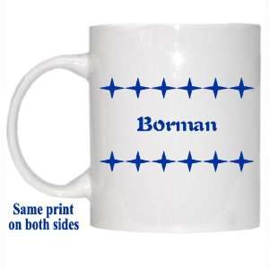  Personalized Name Gift   Borman Mug 