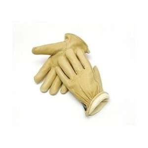 Tan Pigskin Thinsulate Lined Cold Weather Gloves With Keystone Thumb 