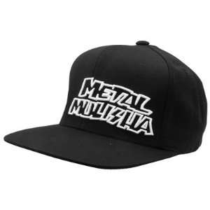  Metal Mulisha Terminal Snapback Hat Black Automotive