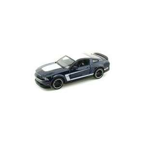  2011 Ford Mustang BOSS 302 1/24 Blue Toys & Games