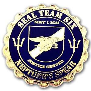  Seal Team 6 Neptunes Spear Pin   Pack of 12 Everything 