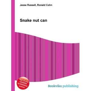  Snake nut can Ronald Cohn Jesse Russell Books