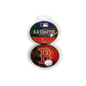    Boston Red Sox 3 D 2Pk Coasters Case Pack 12