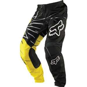  Fox Racing 180 Rockstar Pant [Black/Yellow] 30 Sports 