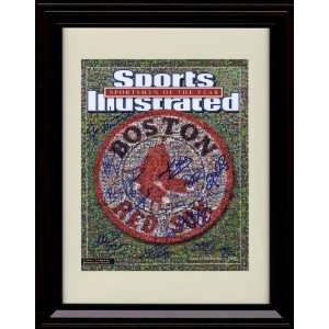  Framed Boston Red Sox Sports Illustrated Autograph Print 