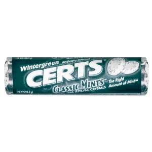 Certs Mints Wintergreen, 24 Count Package  Grocery 