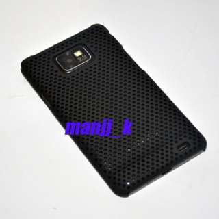   II I9100 Phone Case (Black #2002)+ Clean Screen Protector  