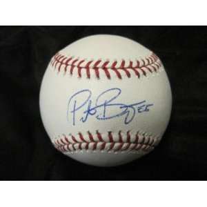Peter Bourjos Autographed Baseball   Official Ml W coa   Autographed 