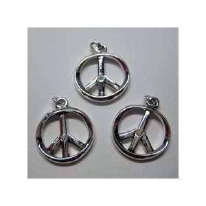  Jolees Boutique Crystal AB Peace Sign Charm Arts, Crafts 