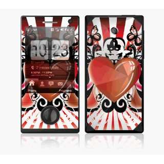  HTC Touch Diamond (VERIZON) Skin Decal Sticker   Heart 