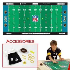   NFLR Licensed Finger FootballT Game Mat   Jaguars 