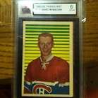 1963 64 Parkhurst 34 Toe Blake and 37 Marc Rheaume Montreal Canadiens 