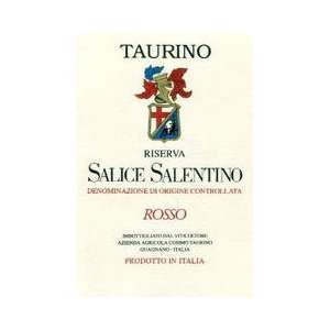  2008 Taurino Salice Salentino Riserva 750ml Grocery 