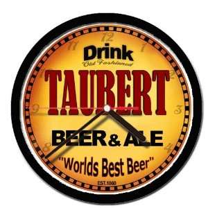  TAUBERT beer and ale cerveza wall clock 