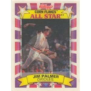  1992 Kelloggs Corn Flakes Jim Palmer All Star Everything 