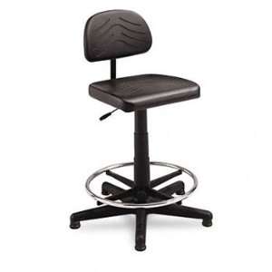  TaskMaster EconoMahogany WorkBench Chair, Black