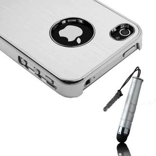   Leopard Bling Hard Case Cover for Apple iPhone 4 4G 4S w/Stylus Pen