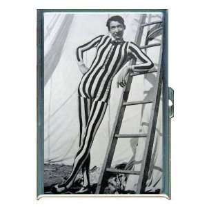  Circus Freak Vintage Tall Man ID Holder, Cigarette Case or 