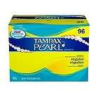 Tampax Pearl Tampons   Regular   Unscented   96 pk