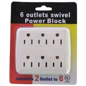  6 Outlet Power Tap Electronics