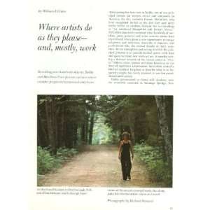  1977 Yaddo NY MacDowell NH Artists Colonies Everything 