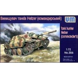  Hetzer WWII German Commanders Tank Hunter w/Self Propelled Gun 