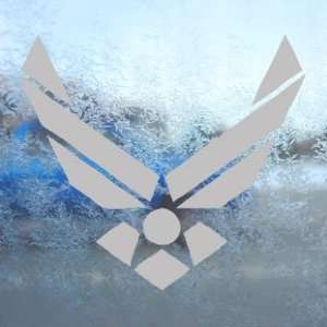  USAF Air Force Emblem Logo Gray Decal Window Gray Sticker 