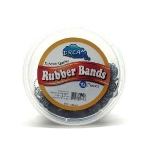  Dream Rubber Bands Black, 500 Count (6 pack) Beauty