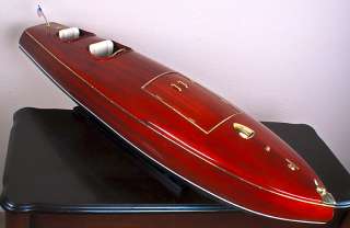ZIPPER 39 speed boat wood model speedboat wooden ship  