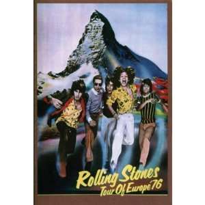 Rolling Stones   Europe 76 Decal