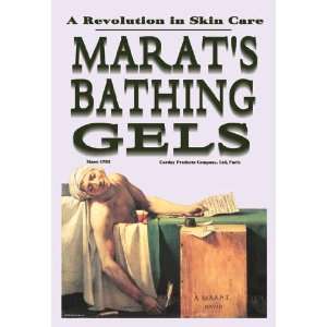  Marats Bathing Gels A Revolution in Skin Care 28x42 