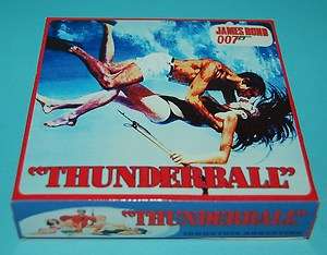 JAMES BOND 007 THUNDERBALL SEAN CONNERY PUZZLE BOXED  