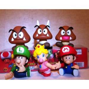  Super Mario Set of 6pcs Toys & Games