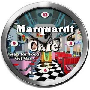  MARQUARDT 14 Inch Cafe Metal Clock Quartz Movement 