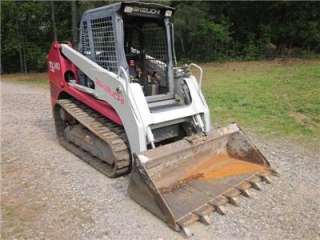 TAKEUCHI TL140, 1720 HRS, OPEN ROPS, COMPACT TRACK LOADER  