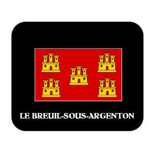  Poitou Charentes   LE BREUIL SOUS ARGENTON Mouse Pad 