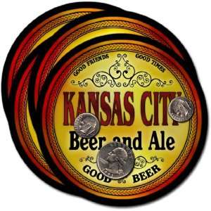  Kansas City, KS Beer & Ale Coasters   4pk 