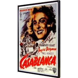  Casablanca 11x17 Framed Poster