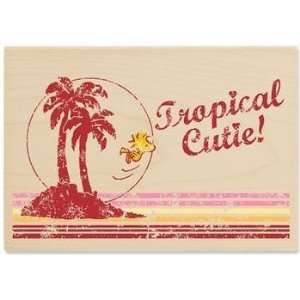  Tropical Cutie   Rubber Stamps Arts, Crafts & Sewing