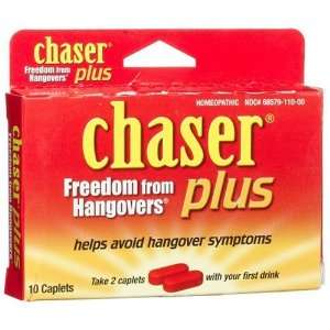  Chaser Plus Freedom from Hangovers, Caplets, 10 Count 