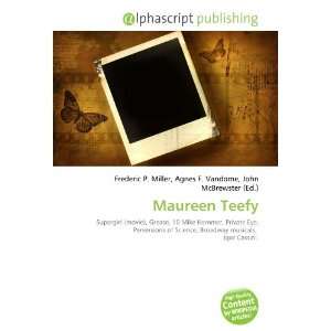  Maureen Teefy (9786134179522) Books