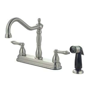 Ultra Hardware 27525 Tajo Double Handle Centerset Kitchen Faucet with 